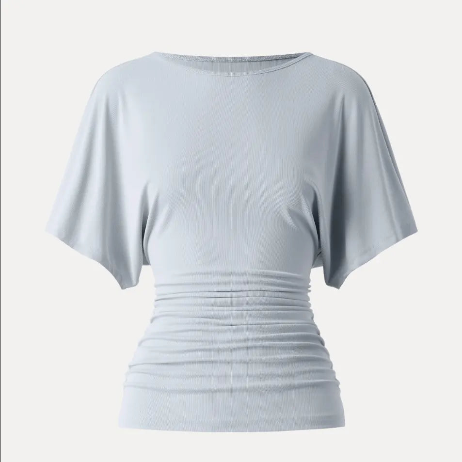 Women's Boatneck Batwing Sleeve Top