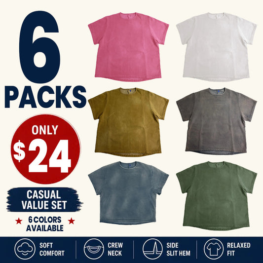 Fleece Yoke Tee Back