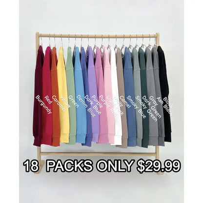 Women's Hoodless V-neck Sweatshirt