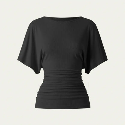 Women's Boatneck Batwing Sleeve Top