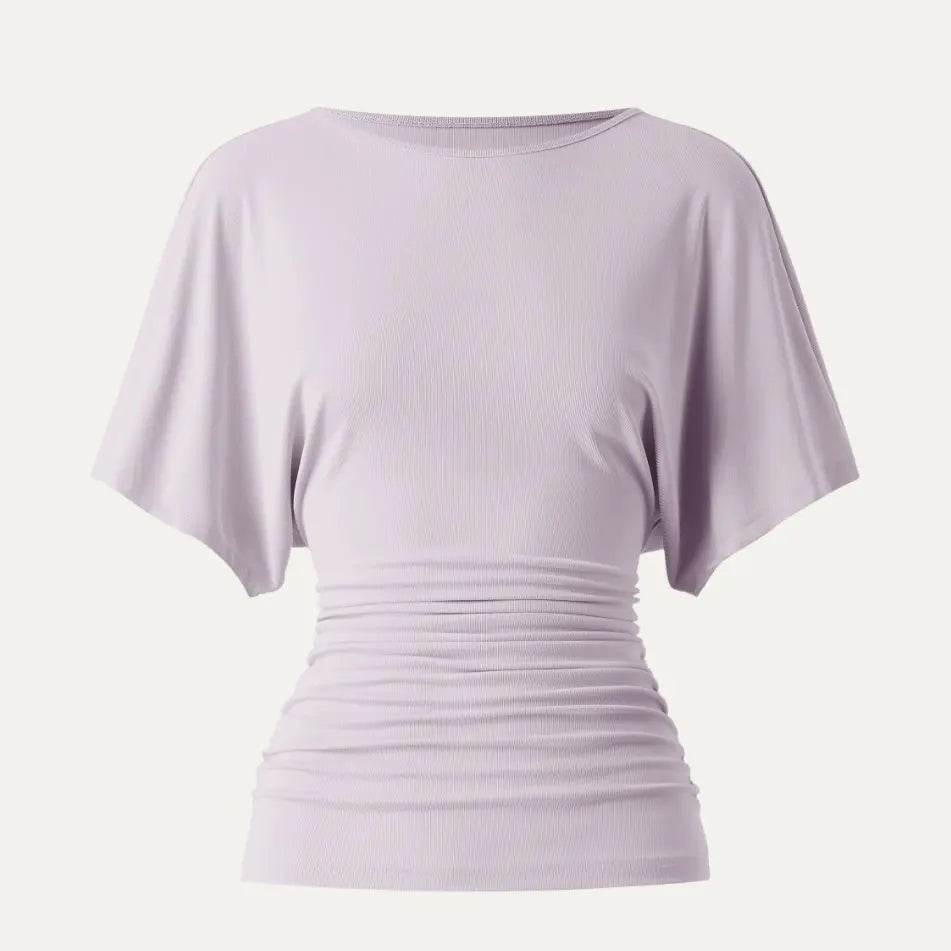 Women's Boatneck Batwing Sleeve Top