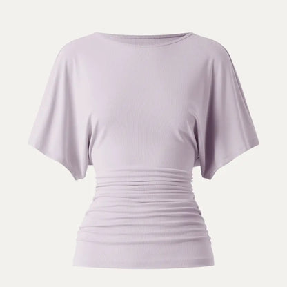 Women's Boatneck Batwing Sleeve Top