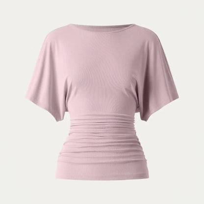 Women's Boatneck Batwing Sleeve Top
