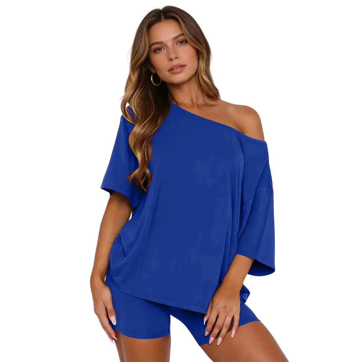 Women's Two-Piece Casual Loungewear Set—A Flattering Activewear Look for Travel