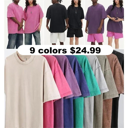 Oversized Cotton T-Shirts, Unisex