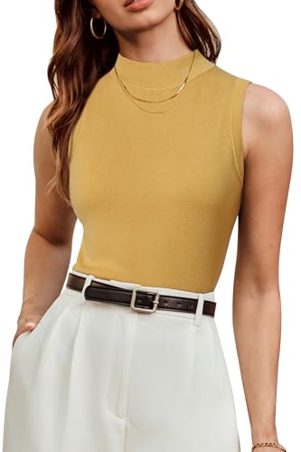 Women's Wool Blend Mock Neck