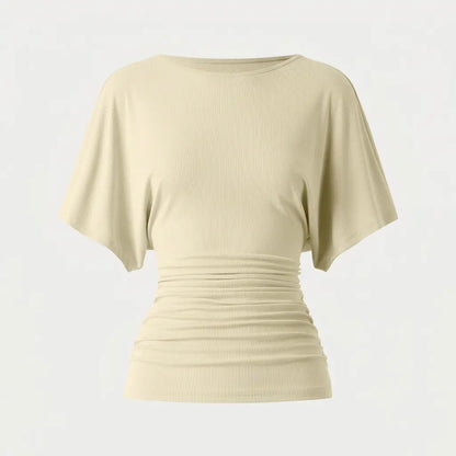 Women's Boatneck Batwing Sleeve Top