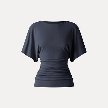 Women's Boatneck Batwing Sleeve Top